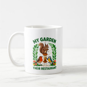 Tasse Écureuil Mon Jardin Leur Restaurant