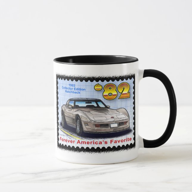 Tasse Edition spéciale 1982 Corvette (Droite)