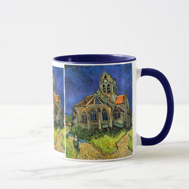 Tasse Église d'Auvers Van Gogh (Droite)