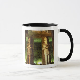 Tasse Egypte, Abu Simbel, Statue de Ramsès II,