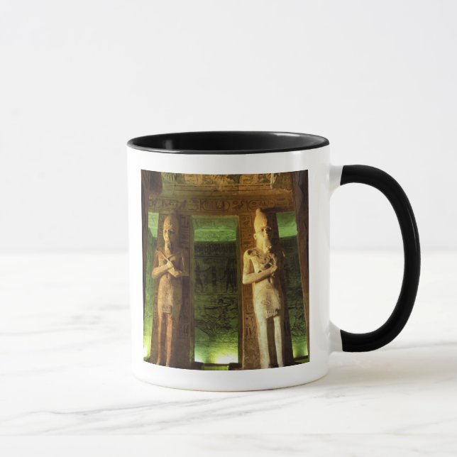 Tasse Egypte, Abu Simbel, Statue de Ramsès II, (Droite)