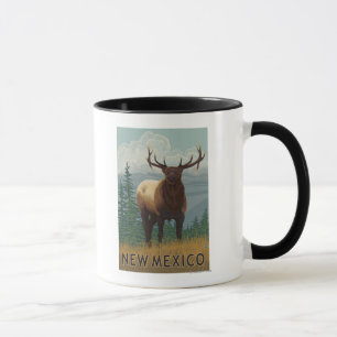 Tasse Élans SceneNew Mexique