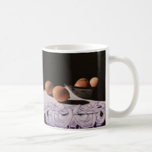 Tasse élégante d'oeufs