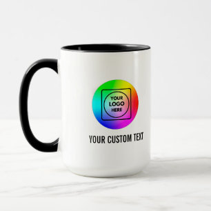 Tasse élégante personnalisée de haute qualité 15oz