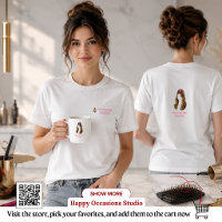 Tasse élégante pour coiffeur minimaliste