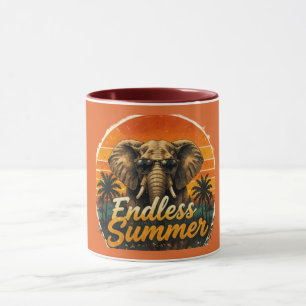 Tasse Éléphant Endless Summer Rouge