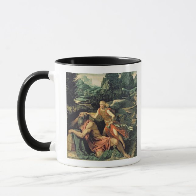 Tasse Élijah a visité par un ange, c.1534 (Gauche)