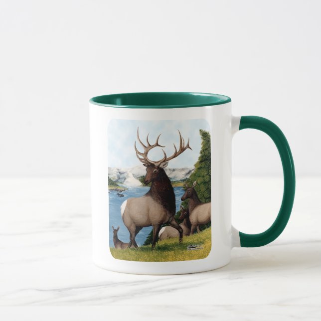 Tasse Elk Wapiti (Droite)