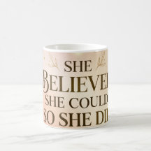 Tasse Elle a Cru Elle a Pu Alors Elle a Fait
