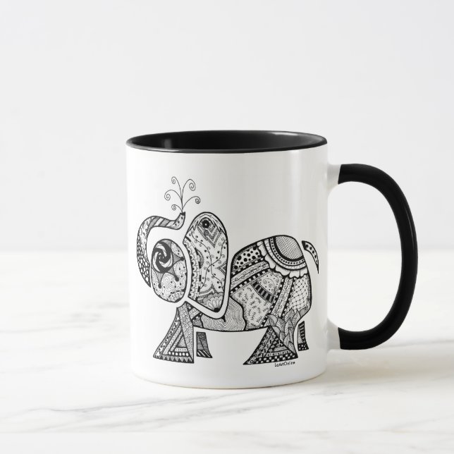 Tasse Ellie heureux (Droite)