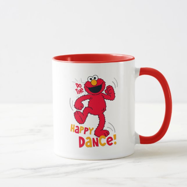 Tasse Elmo | Faire la joyeuse danse (Droite)