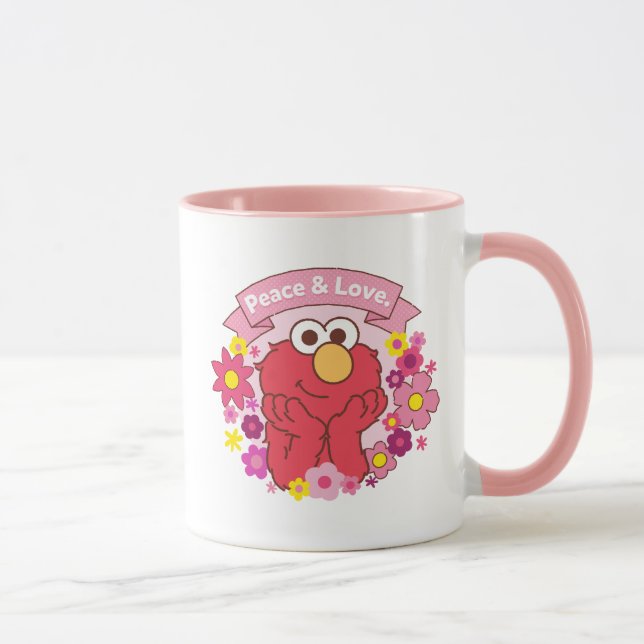 Tasse Elmo | Paix et amour (Droite)