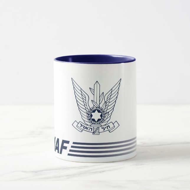 Tasse Emblème IAF - ISRAÉLITE AIR FORCE (Centre)