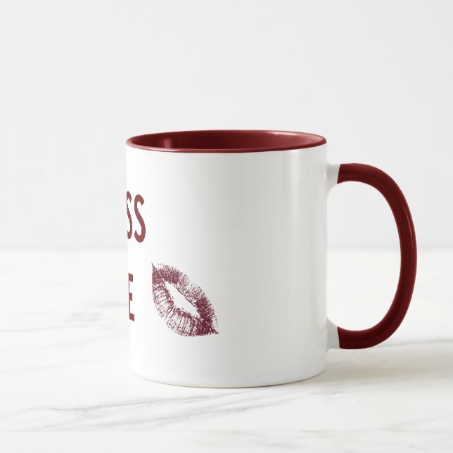 Tasse Embrasse-moi (Droite)