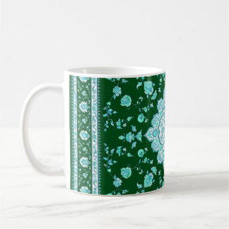 Tasse émeraude persane - Tasse à café verte élégan