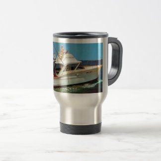 Tasse en acier de voyage de Chris de métier de