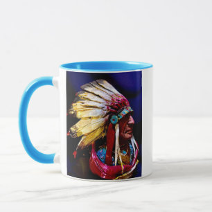 Tasse en art original du chef "Hunkpapa"