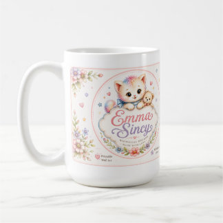 Tasse en céramique avec logo Emma Sincy