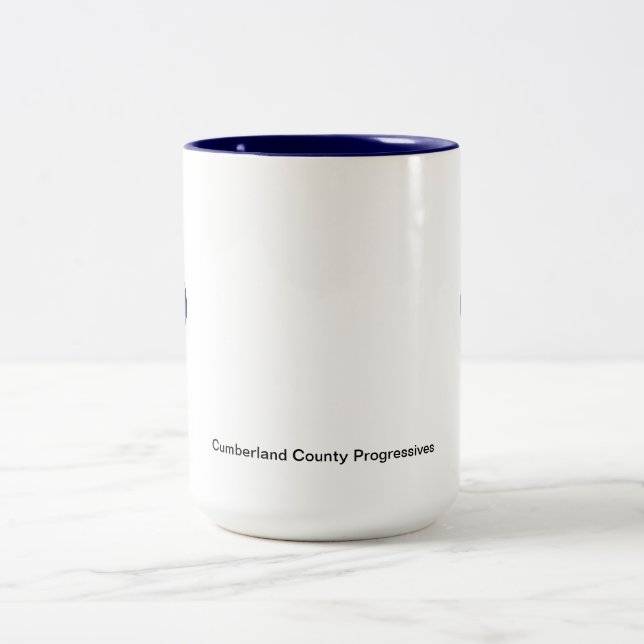 tasse en céramique blanche de sublimation de la (Centre)