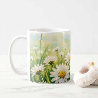 Tasse en céramique Champ de Marguerite Sauvage – H