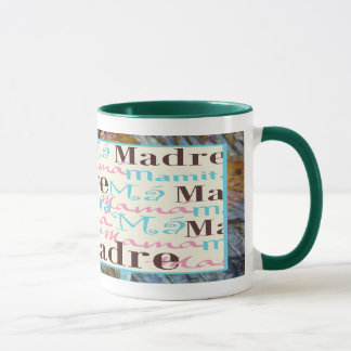 Tasse en céramique de maman/turquoise de Mamacita