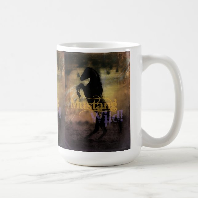 Tasse en céramique de MustangWILD (Droite)