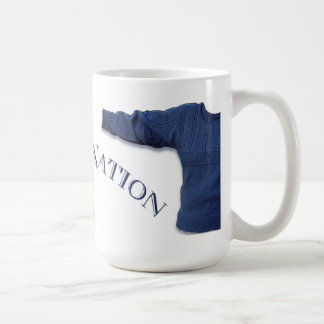 Tasse en céramique de nation de Gansey
