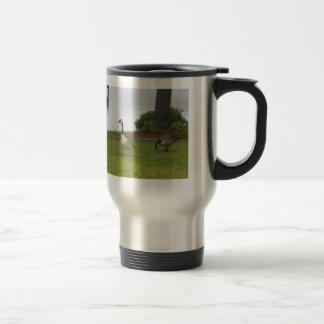 Tasse en céramique de voyage d'oie