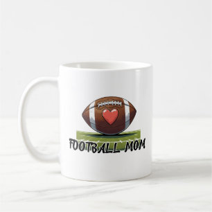 Tasse en céramique pour maman de footballeur Cad