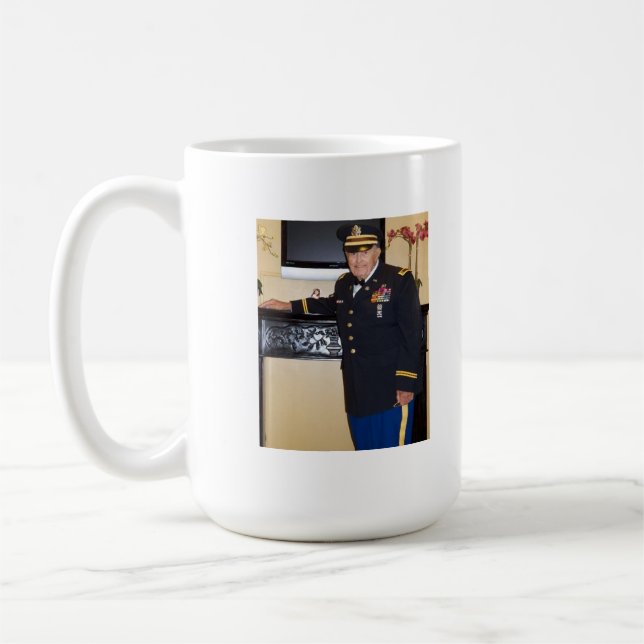 Tasse en chef de vétéran de Mathew Suddath (Gauche)