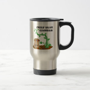 Tasse en chef de voyage de compteur d'haricot