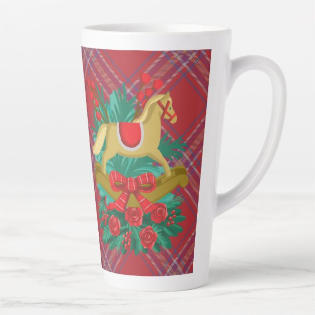 tasse en latte de style chrismast (Droite)