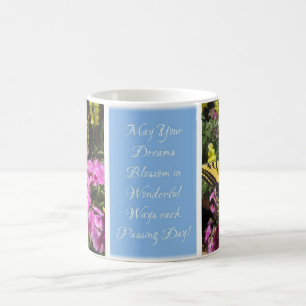Tasse en pastel de bénédictions de papillon - Q2