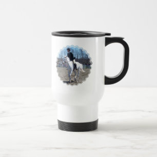 Tasse en plastique de voyage de concours hippique