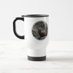 Tasse en plastique de voyage de mangouste