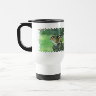 Tasse en plastique de voyage de tamia curieuse