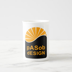 Tasse en porcelaine à base de cendres d'os