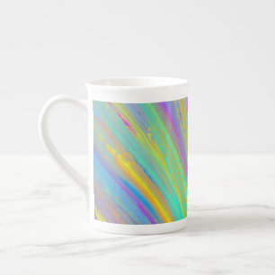 Tasse En Porcelaine Abstrait Tropical Summer Fun