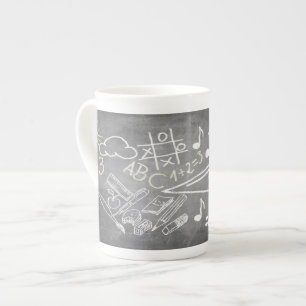 Tasse En Porcelaine Accessoires pour l'inscription dans le style table
