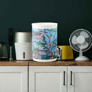 Tasse En Porcelaine Affirmation "Good Morning" art unique