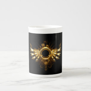 Tasse En Porcelaine Ailes steampunk
