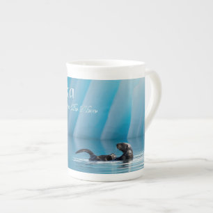 Tasse En Porcelaine Alaska-vous loutre soyez ici