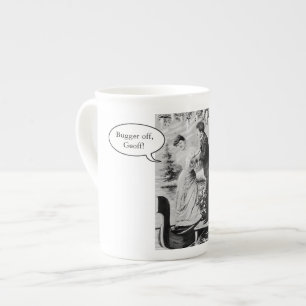 Tasse En Porcelaine Amoureux vintage romantique en bateau