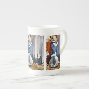 TASSE EN PORCELAINE ANGLETERRE VICTORIENNE