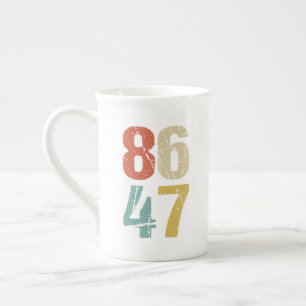Tasse En Porcelaine Anti-Trump - 86 47 I