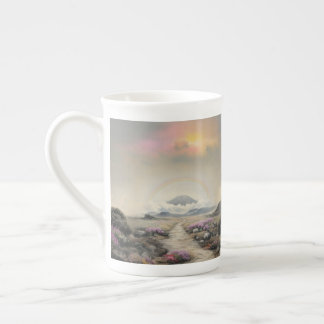 Tasse En Porcelaine Après la pluie (aquarelle japonaise paysage art)