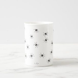 Tasse En Porcelaine Araignées déplaisantes