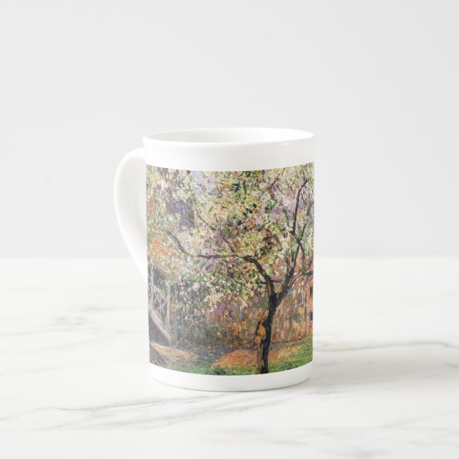 Tasse En Porcelaine Arbre à prune, Eragny Camille Pissarro (Devant gauche)