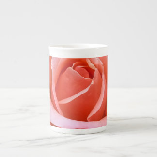 Tasse En Porcelaine Art botanique romantique Rose Imprimer