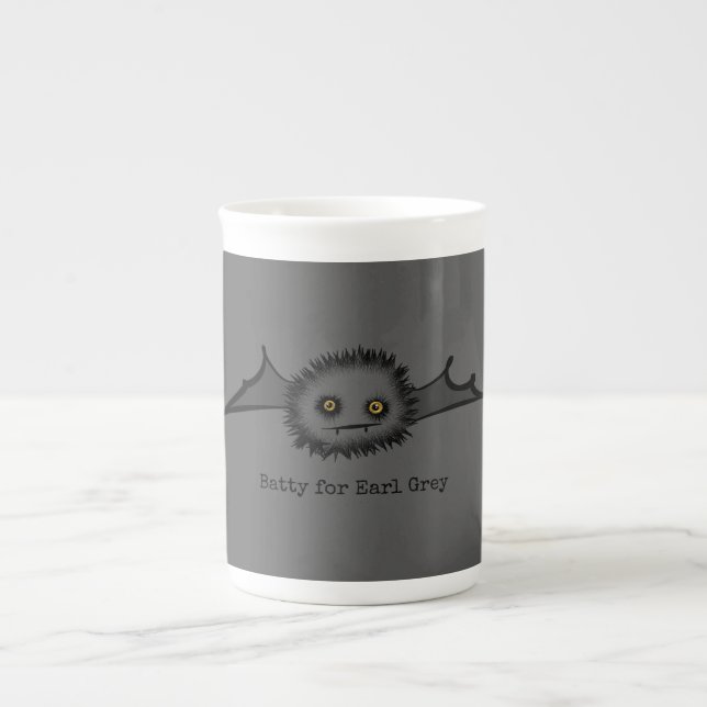 TASSE EN PORCELAINE BATTE POUR BATTE TOMBÉE TOMBÉE (Devant)